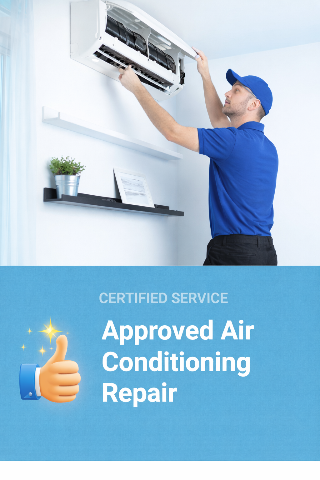 Professional AC Repair Technician – Rana Service Center Rana Service Center ka trained technician AC servicing aur repair karte hue